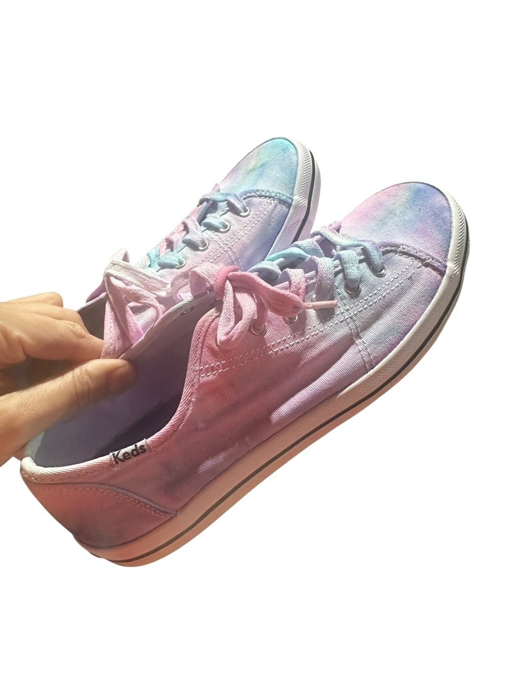 Keds tie dye canvas sneakers 8